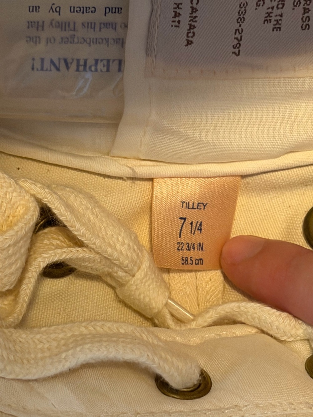 Vintage Tilley Hat 7 1/4 - Picture 6 of 8